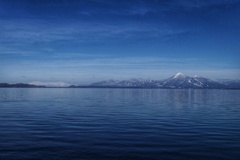 飯豊山と磐梯山