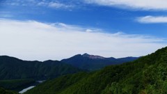 裏磐梯　磐梯山