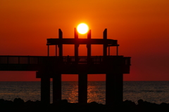 夕陽２