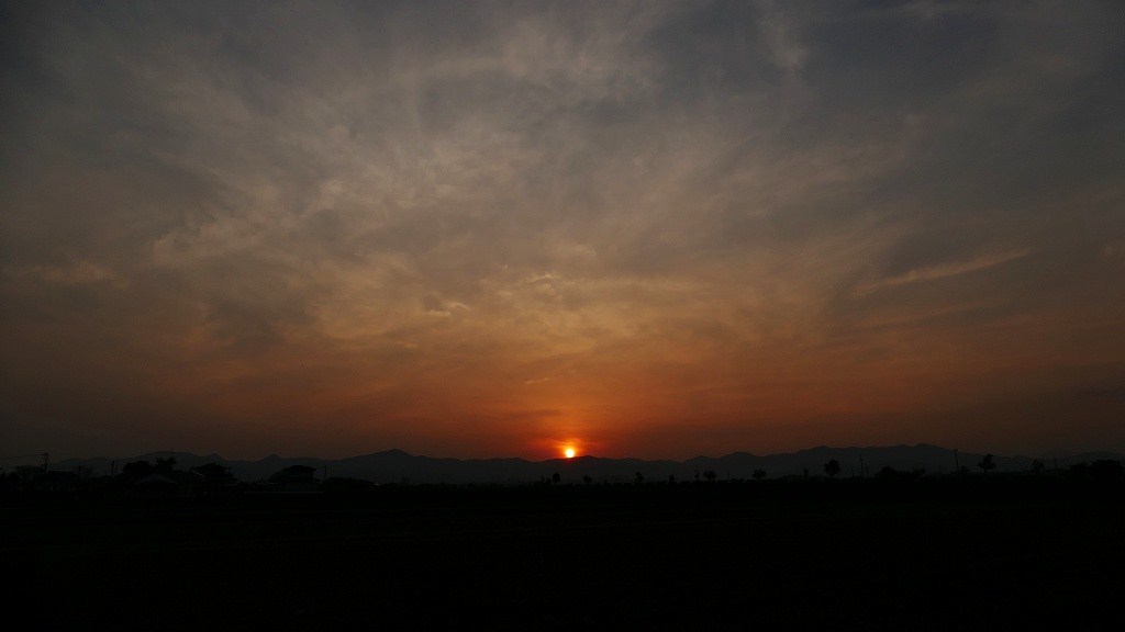 またある日の夕景 A