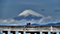 雲が切れた・・・