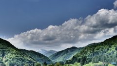 雲と会津駒ヶ岳