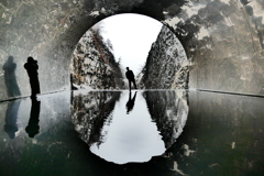 釣られて斜めに