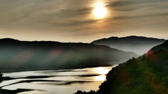 P1120031　羽鳥湖　エフェクト効果