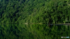 鏡面湖景  @日光湯ノ湖