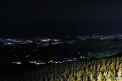 樹氷ライトアップ５