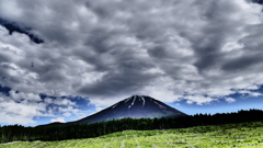 富士林道からの富士山
