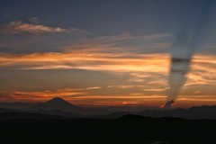 富士山夕景④