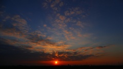 11/30の夕日＠足利市