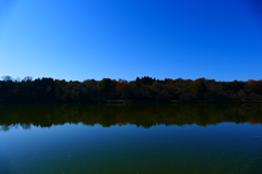 五百渕の写りこみ