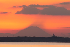 霞ヶ浦富士山牛久大仏