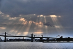 天使の梯子夕方バージョン