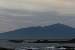 夕刻鳥海山２