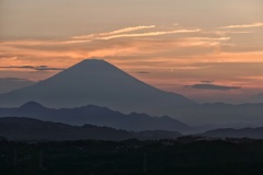 富士山夕景③