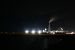工場夜景