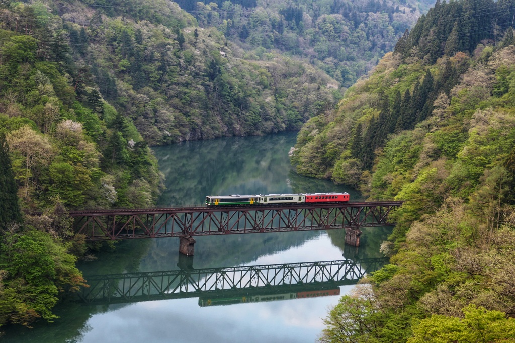 只見川第三橋梁