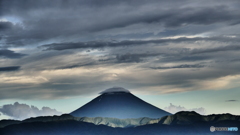 韮崎よりの富士山