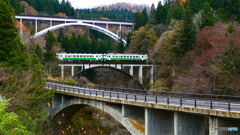 宮下の、アーチ三兄(橋)弟