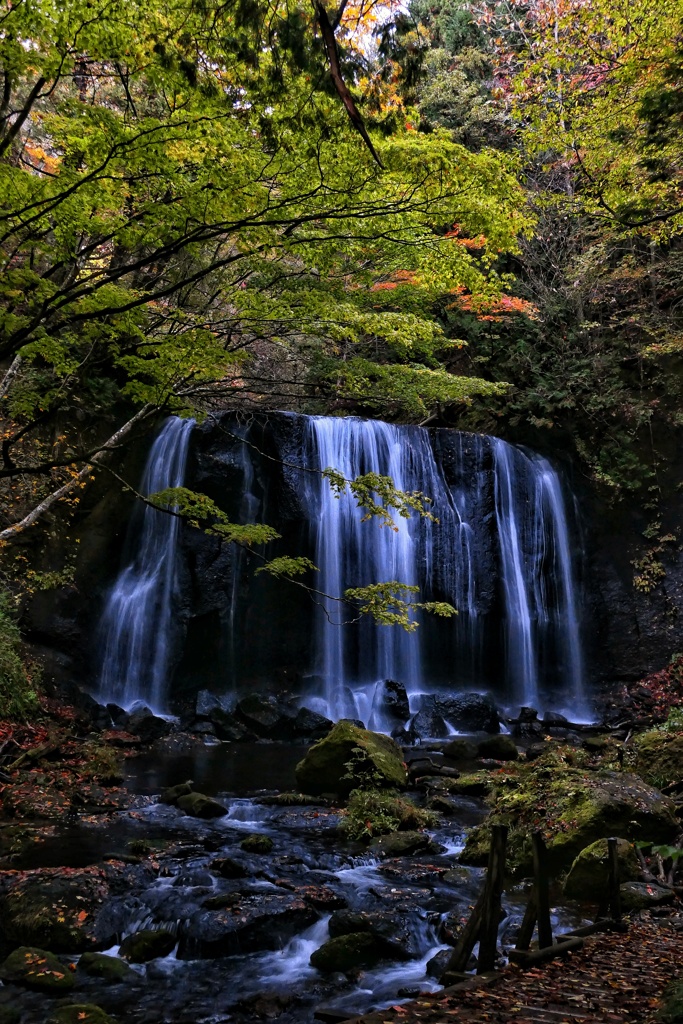 達沢不動滝③
