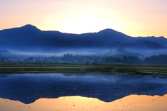 田んぼリフレクション