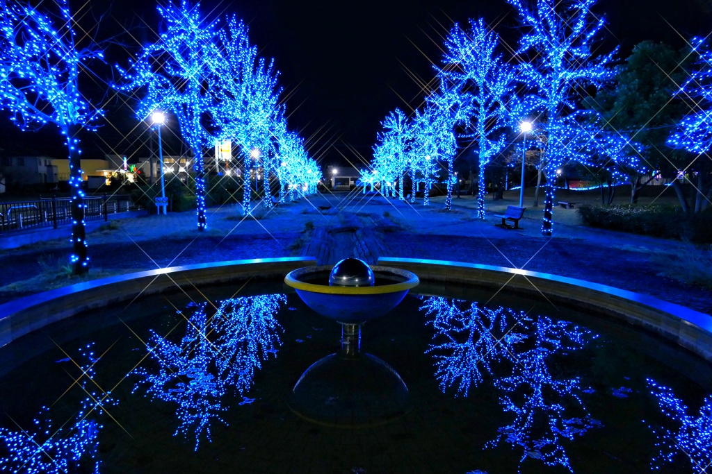 ブルーイルミネーション