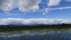 風が吹き荒れた日の空５