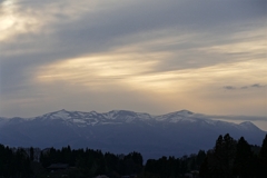 穏やかな夕暮れ