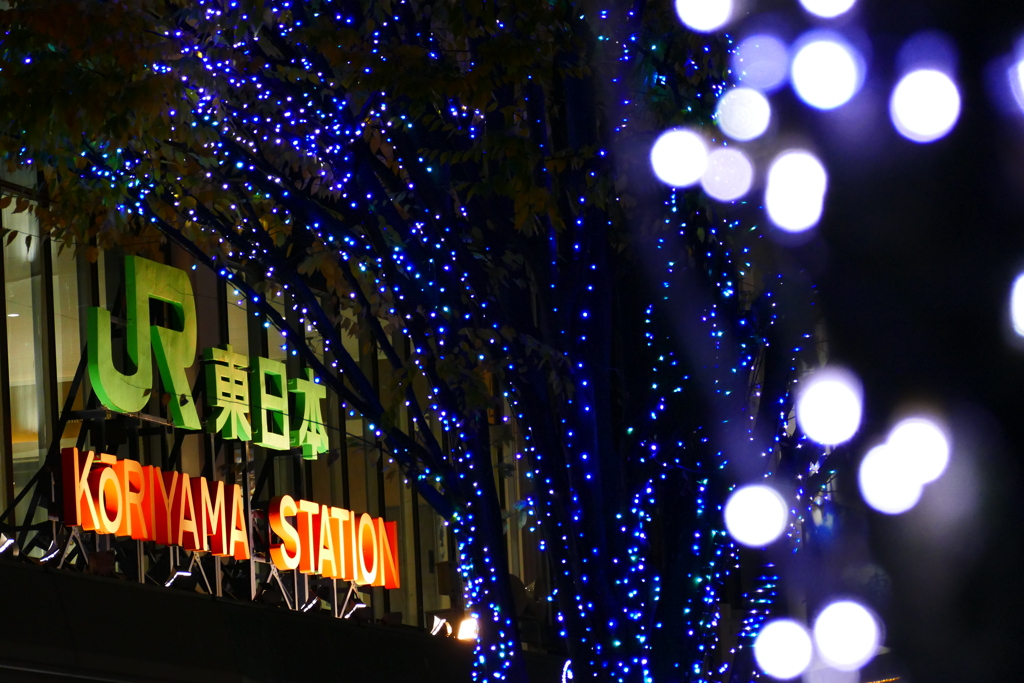 駅前イルミネーション３