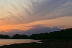 猪苗代湖夕景③