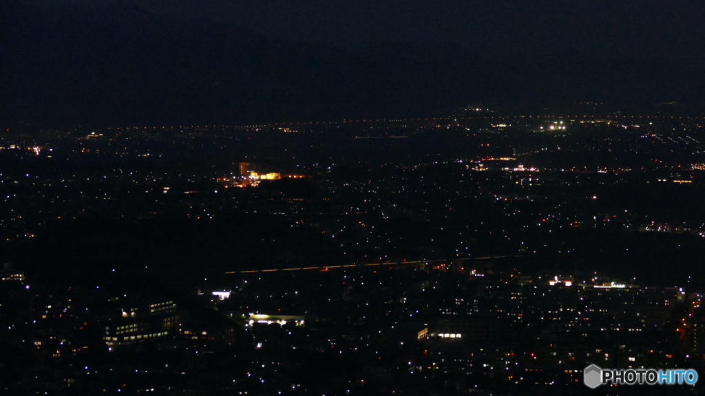 夜に向かう列車