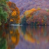 秋の曽原湖 １