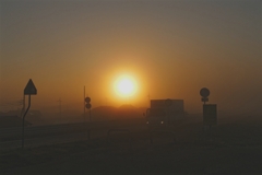 朝霧の中走る！補正版