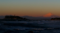 1180951 江ノ島と富士山