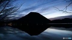 夜明けの榛名富士２