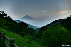 富士山と河口湖