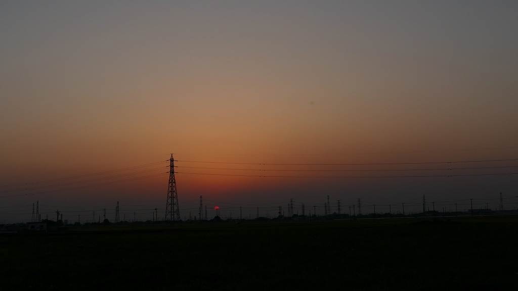 またまたある日の夕景 A
