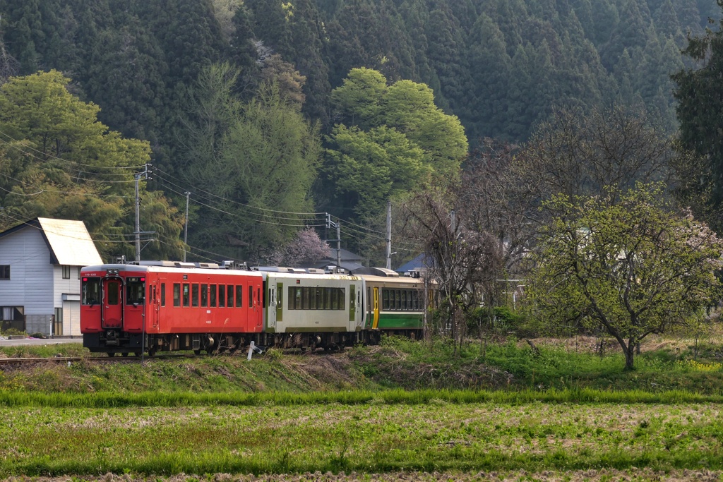 三つの只見線車両