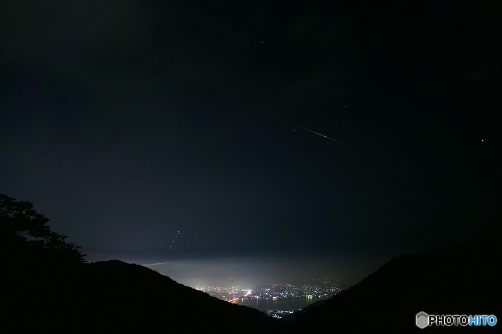 流れ星一閃