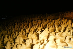 樹氷ライトアップ４