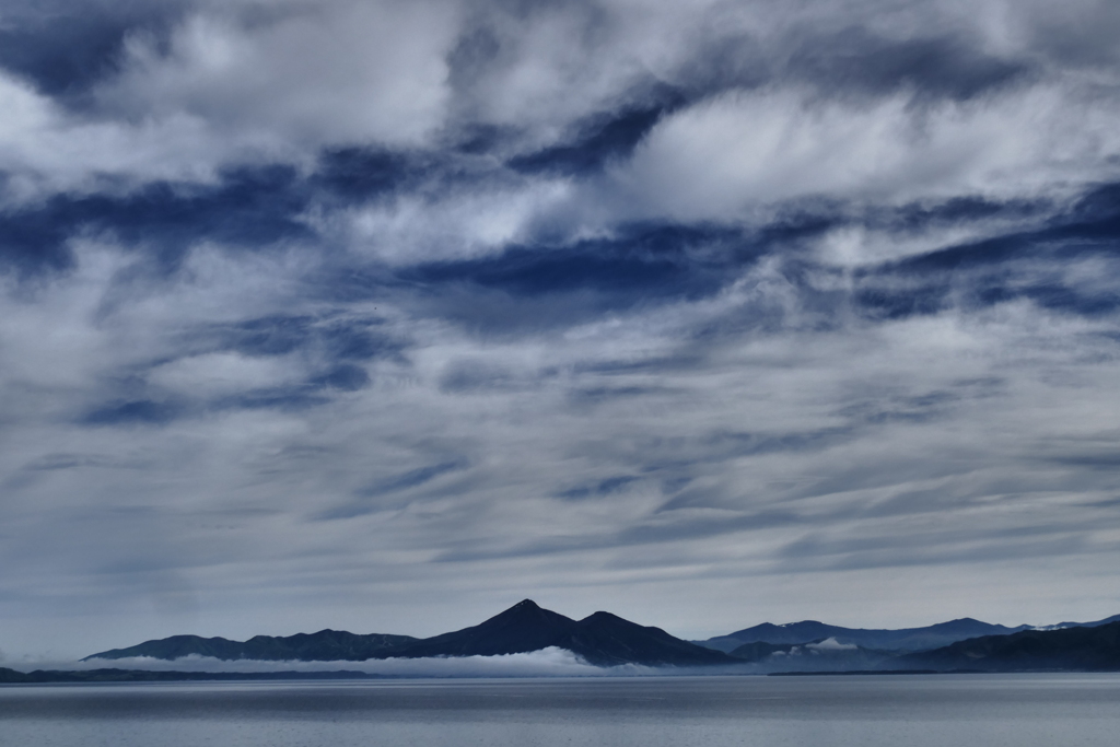 梅雨晴れ磐梯山
