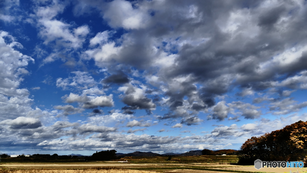 1170347 金曜の空@福島県鏡石町