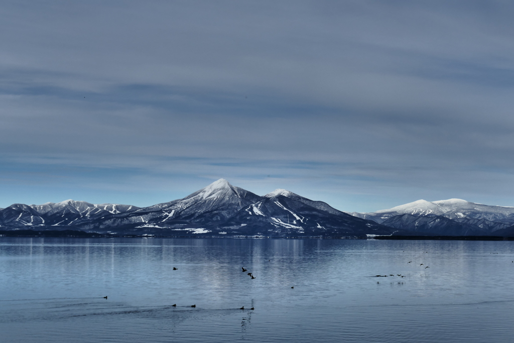 雲と山と湖と５