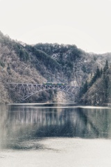 只見川第一橋梁