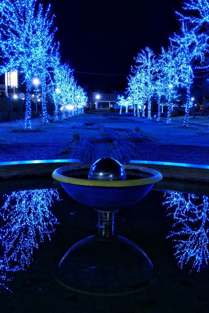 ブルーイルミネーション