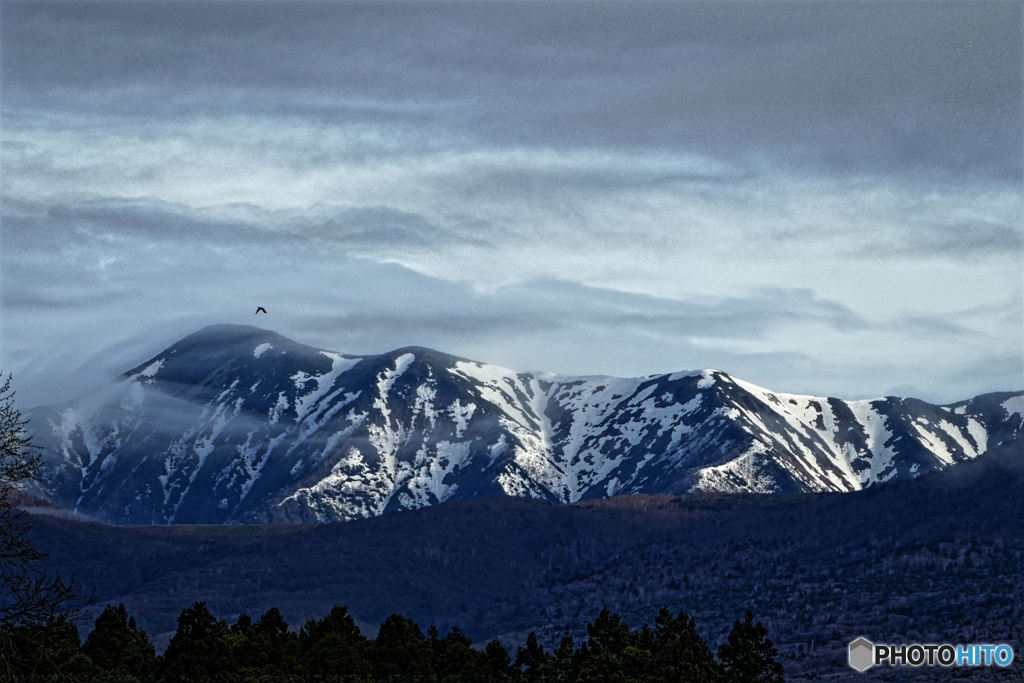 朝…たなびく雲
