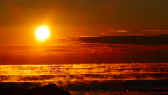 氷点下の朝 ＠大洗海岸 ２