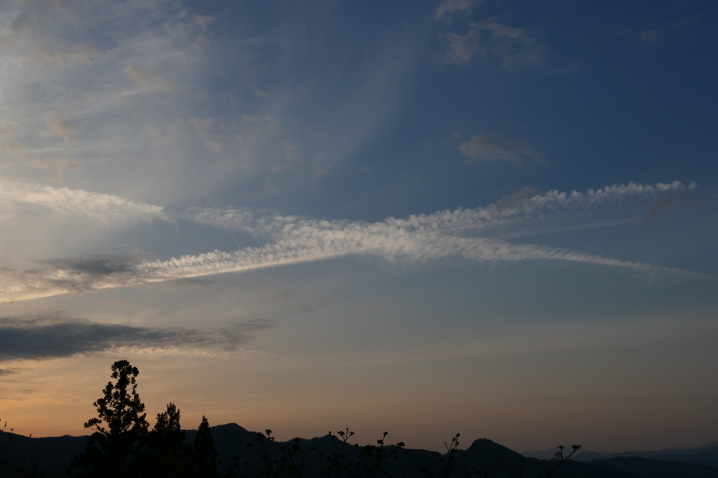 夕暮れエックス②