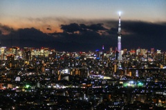 スカイツリー夕景