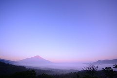 夜明け富士