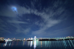 夜のお台場